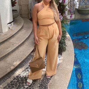 Abercrombie linen pant set